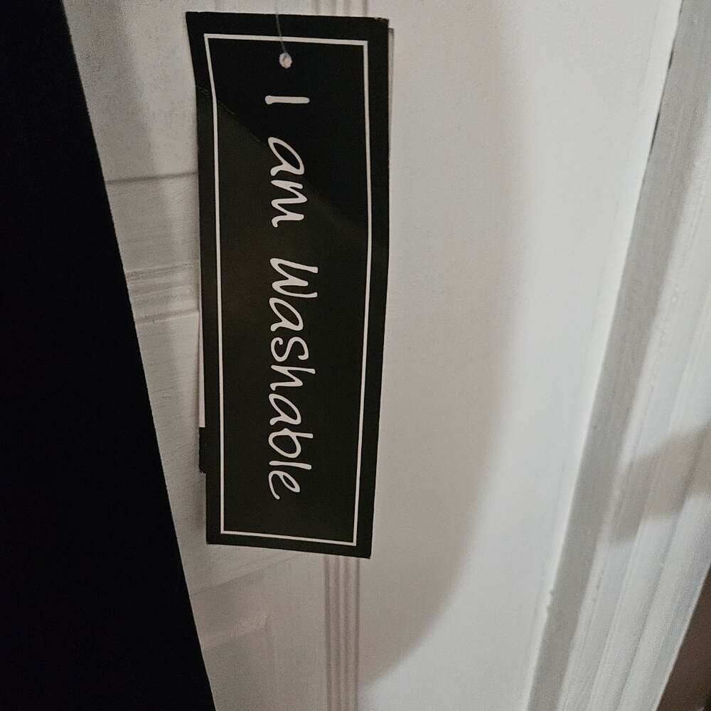 Sheri Martin Size 18 Evening 2 Piece Red Paisley Jacket & Black dress Velvet - Picture 8 of 14